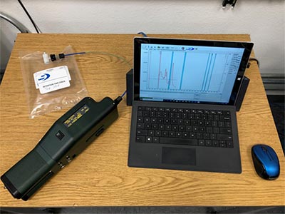 Air FROG Portable GC PID - with a computer